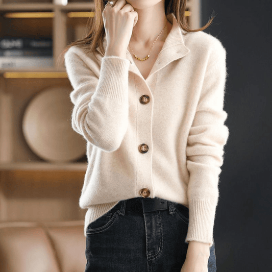 WW | Button-Up Kaschmir Weste für Damen