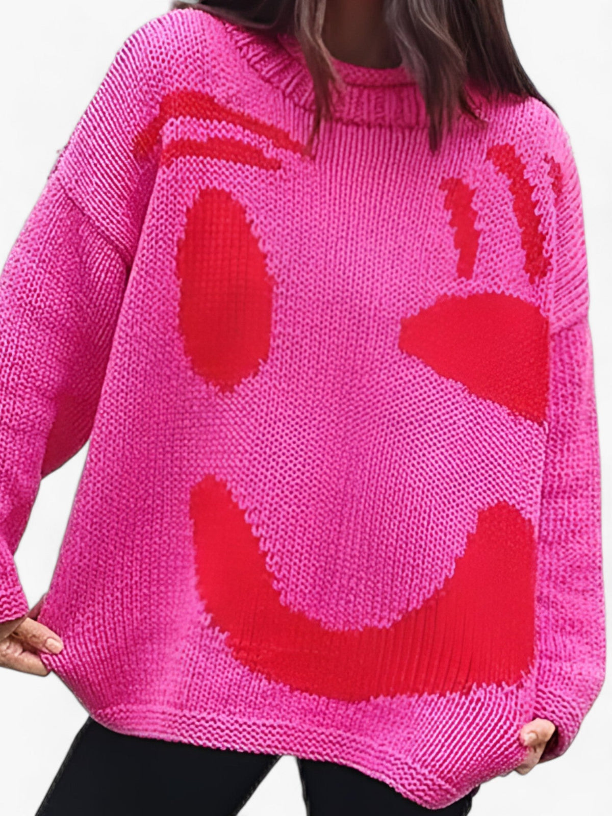 Smiley - Pullover mit Lächeln