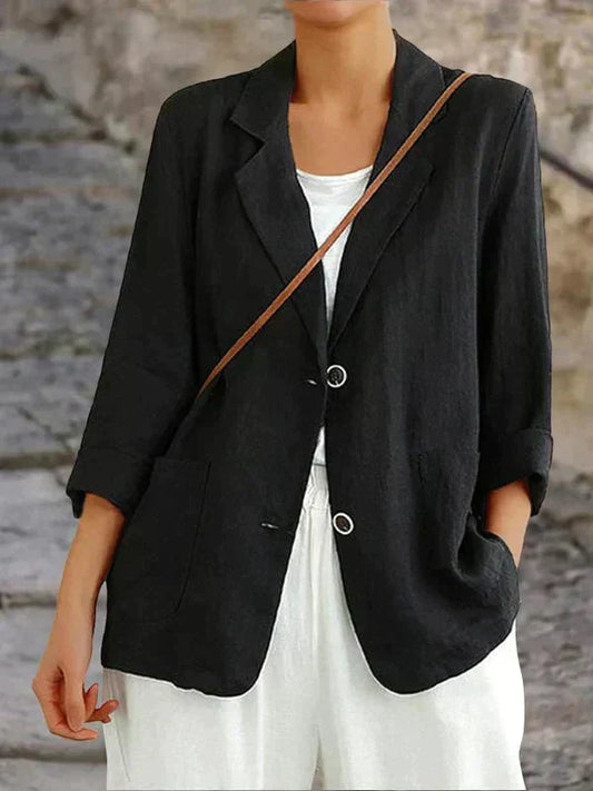 WW | Elegant Linen Blazer
